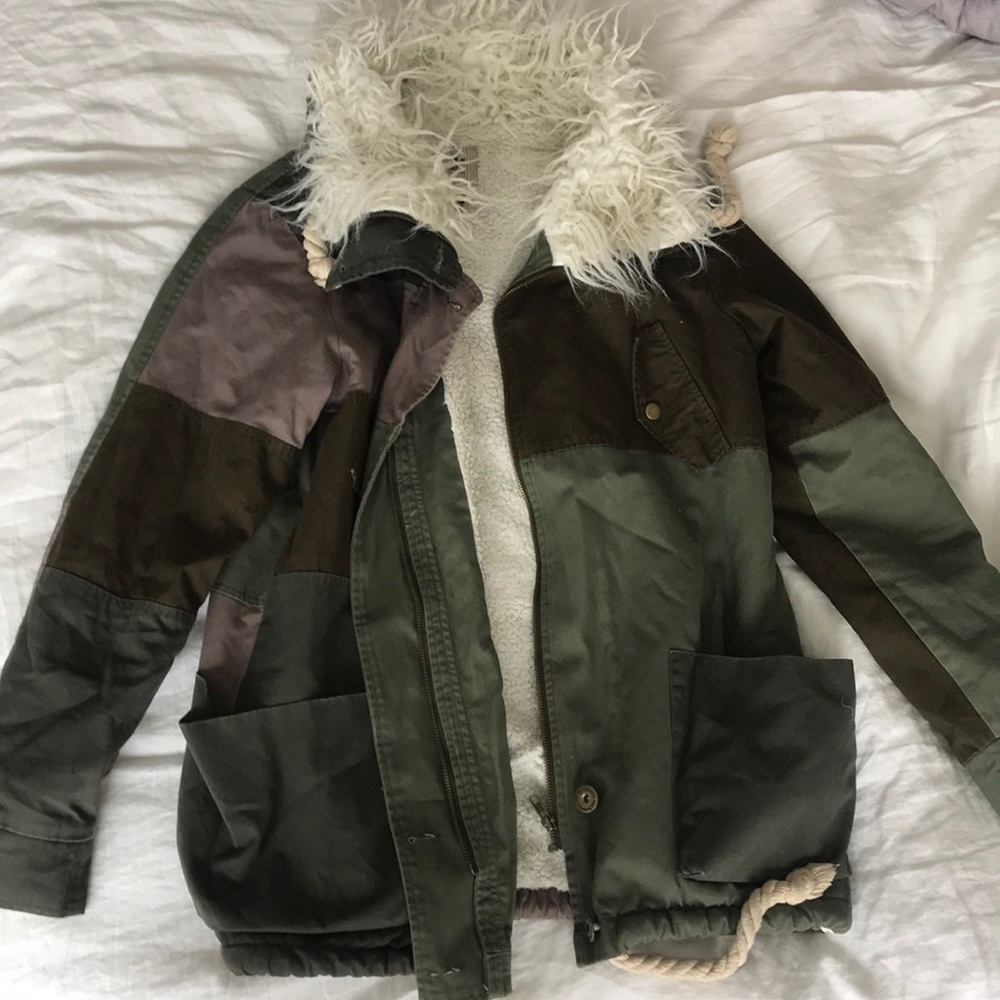 patchwork jacket